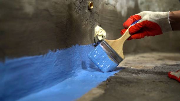 SJ Waterproofing Pros commercial waterproofing team near Stockbridge, MI